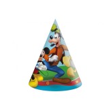 Set 6 coifuri petrecere, model Mickey Mouse Rock the Hause