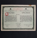 Imprumutul de consolidare din 1934 , certificat 20 franci , titlu , actiuni