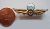 ROMANIA -AVIATIE - SEMN ARMA PARASUTISTI / PARASUTIST, 1962, IM 1.134