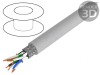 Cablu S/FTP CAT7 LSZH Gri 100m 6,2mm CPR Eca, Logilink