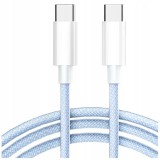 Co2 &Icirc;ncărcător Usb-C Cablu De &Icirc;ncărcare Rapidă Usb Tip C Pentru Iphone 15 1M Albastru