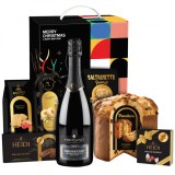 Cumpara ieftin Cos Cadou de Craciun, 7 produse + Cutie Cadou, 1640 gr, Exquisite Selection