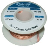 2,7MM-30M LITA ABSORBANTA NO-CLEAN STANNOL -ROHS- 870078 STANNOL