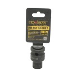 Cheie tubulara de impact 10mm, patrat 1/2 inch Cr-Mo Crownman