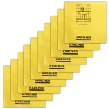 Karcher 3.338-249.0 - Laveta galbena din microfibra 10 bucati