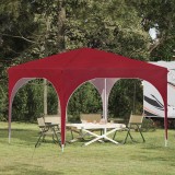 vidaXL Cort de Petrecere Pop-up 290 x 290 x 245 cm Burgundy 42019851