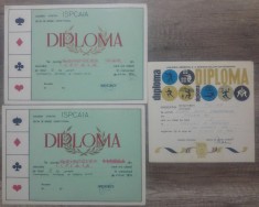 Asociatia Sportiva ISPCAIA, sectia de bridge competitional// lot 3 diplome