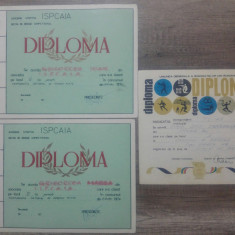 Asociatia Sportiva ISPCAIA, sectia de bridge competitional// lot 3 diplome