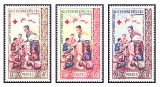 Laos 1963 - crucea rosie, serie neuzata