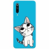 Husa silicon pentru Xiaomi Mi 9, Cat Lovely Cartoon
