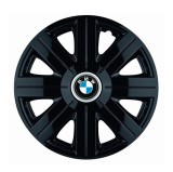 Cumpara ieftin Set 4 Capace Roti Autohelix MSA&reg;, potrivite jantelor de R14, pentru BMW, model Cosmos Negru
