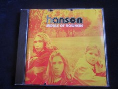Hanson - Middle Of Nowhere _ cd,album _ Mercury(1997, UK ) foto