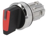 Comutator Rotativ 22mm Roșu IP67