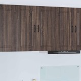 vidaXL Dulap de bucătărie Kalmar Stejar &icirc;nchis 80 x 31 x 80 cm 884711