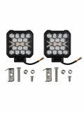 Cumpara ieftin Set 2 proiectoare LED CO-LIGHT 40W, 8000 lm, 12V, 24V, IP68, cu semnalizare, 4 inch