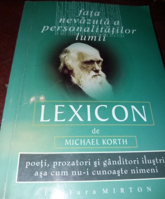 LEXICON fata nevazuta a personalitatilor lumii Korth, Michael foto