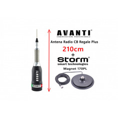 Antena Statie CB AVANTI Regale Plus 210cm + Magnet Storm 170PL