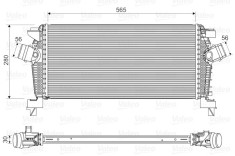VALEO 818565 Intercooler, compresor