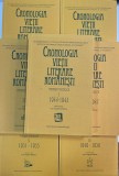 Coordonator: Eugen Simion - Cronologia vietii literare romanesti, 7 volume