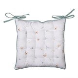 Cumpara ieftin Perna scaun bumbac Fluturasi 40x40x4 cm