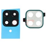 Geam camera cu rama Huawei P40 Lite GREEN
