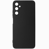 Husa tip capac spate silicon TPU Matte neagra pentru Samsung Galaxy A05s