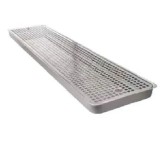 Tava scurgere, Tava de picurare - Oțel inoxidabil, 600 x 190 x 33 mm