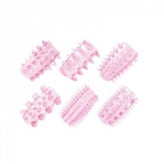 Mansoane pentru penis - Toyz4Lovers Placerea Set de Mansoane pentru Penis Roz Forme Diverse Extra Stimulare