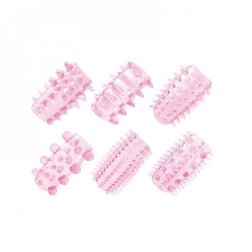 Mansoane pentru penis - Toyz4Lovers Placerea Set de Mansoane pentru Penis Roz Forme Diverse Extra Stimulare
