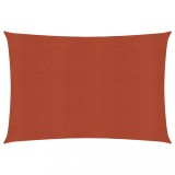 Gossi panza parasolar, caramiziu, 2,5x4,5 m, hdpe, 160 g/m2