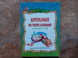 Antologie de texte literare pentru clasele V-VIII
