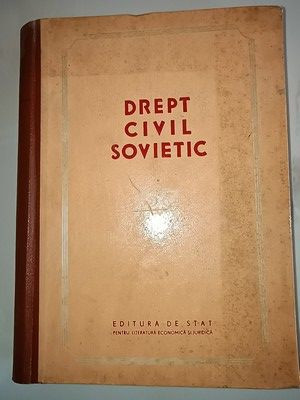 Drept civil sovietic- S.N.Bratus foto