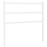 Cumpara ieftin Tablie de pat de schimb metalica, alb, 100 cm