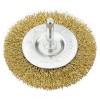 Perie de sarma circulara 75 mm cu tija VERTO 62H320 HardWork ToolsRange