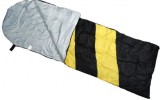 Sac de dormit Cattara Savona +10&deg;C, 220x75cm, compact, camping, drumetii, maro/galben