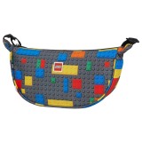 Geanta crossbody mare LEGO Colorful Bricks