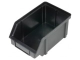 Cutie ESD Polipropilenă Neagră 144mm x 108mm x 224mm