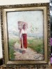 Tablou semnat G. Petrascu, Natura, Ulei, Realism