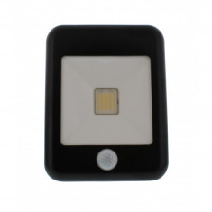 Proiector LED cu senzor Well, 20 W, 1400 lm, IP44, 4000 K, Negru foto