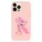 Husa compatibila cu Apple iPhone 15 Plus, Viceversa, model Pink Panther team , Silicon, TPU