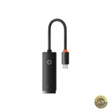 Placa Retea Baseus Lite USB-C - RJ45 Negru WKQX000301