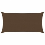 Cumpara ieftin Panza parasolar, maro, 2x3,5m , HDPE, 160 g/m&sup2;