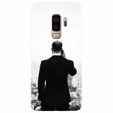 Husa silicon pentru Samsung S9 Plus, Man In Suit