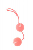 Bile vaginale roz Marbilized Duo Balls 3.2cm, Orion