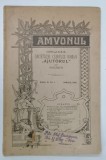 REVISTA AMVONUL , ANUL X , NUMARUL 1 , APRILIE , 1907