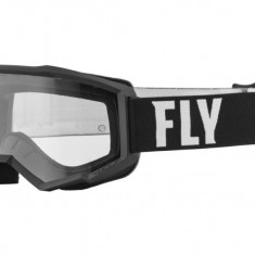 Ochelari cross/enduro Fly Racing Focus, negru/alb