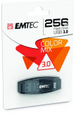 Cumpara ieftin USB Flash Drive Emtec 256GB Color Mix, USB 3.1