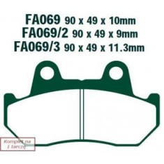 Klocki Ham. Moto. Honda Xl 600 Trans Alp (87-90)/ Xl 600 (85-87)/ Vf 750 C Shadow (83) 298483 EBCFA069HH