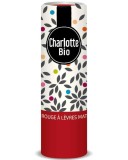 Ruj mat cu unt de shea, ulei de ricin si unt de jojoba Bio Vrai Rouge, 3.5g, Charlotte Bio