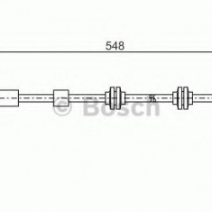 Conducta / cablu frana BMW Seria 1 (E81) (2006 - 2012) BOSCH 1 987 476 360